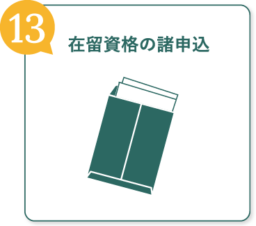 在留資格の諸申込